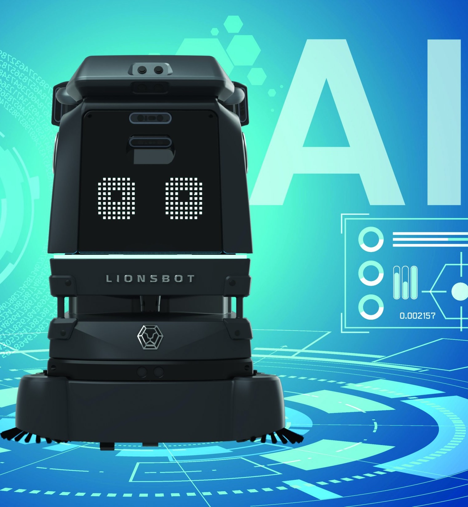 Robot R3 Scrub Pro con Intelligenza Artificiale