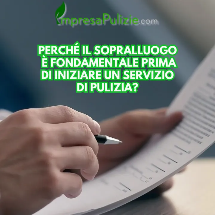 Ogni azienda ha esigenze diverse e per questo il sopralluogo è fondamentale.